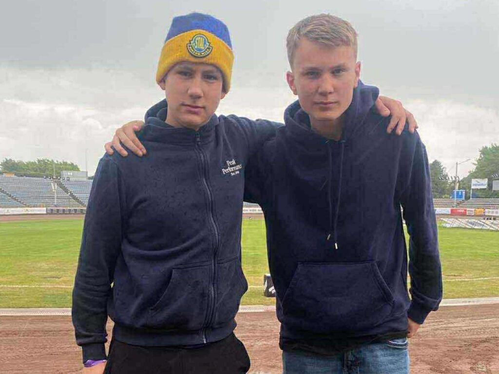 Tyr och Fabian inför helgens 250 cc-tävling